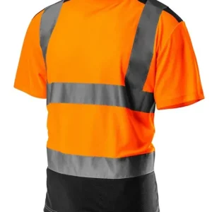 Zamów dziś T-shirt ostrzegawczy, ciemny dół, pomarańczowy XXL